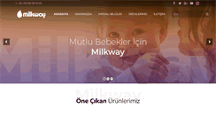 Desktop Screenshot of milkway.com.tr